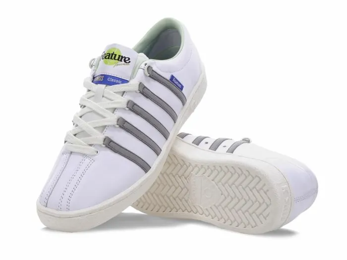 Women KSwiss Lifestyle CLASSIC 66 X FEATURE Whitefrost Greymarshmallow