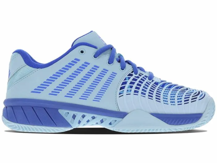 Women KSwiss Padel EXPRESS LIGHT 3 PADEL Blue Glowdazzling Blueevening Primrose