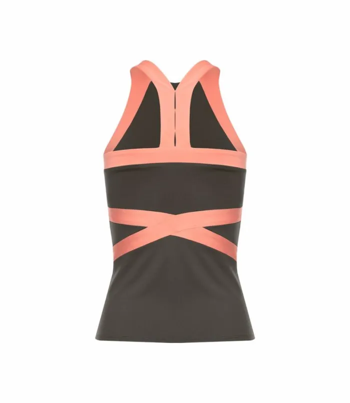 Women KSwiss TShirts and Tops CRISSCROSS TANK Asphalt