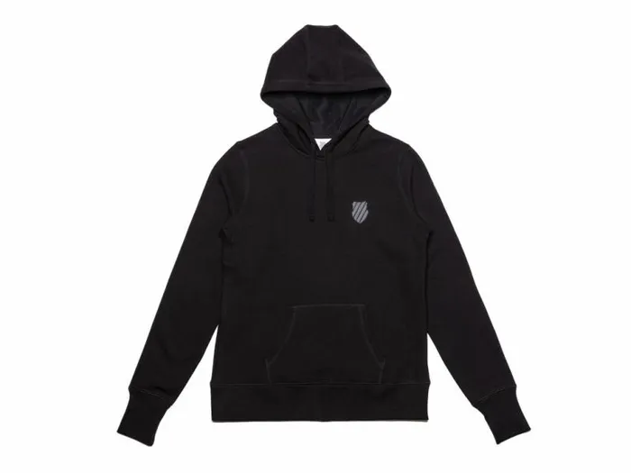 Women KSwiss Tennis HERITAGE HOODIE Black