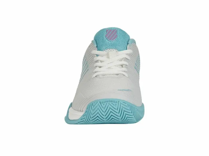 Women KSwiss Tennis HYPERCOURT EXPRESS 2 Brilliant Whiteangel Bluesheer Lilac