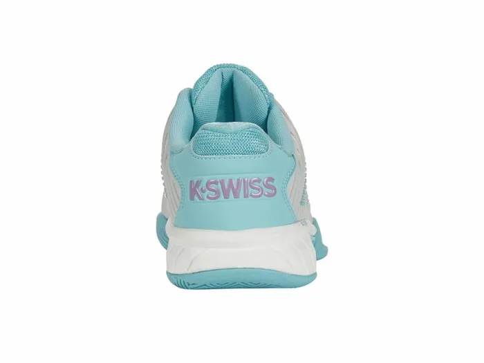Women KSwiss Tennis HYPERCOURT EXPRESS 2 Brilliant Whiteangel Bluesheer Lilac