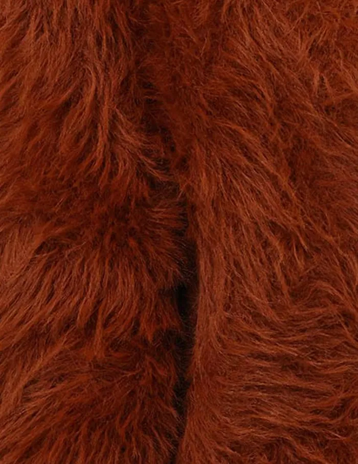 Women Knitwear Zimmermann Illustration Fluffy Cardigan Spice
