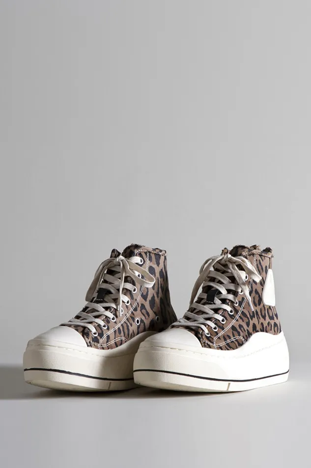 Women Kurt High Top Sneaker 8211 Leopard Sneakers R13
