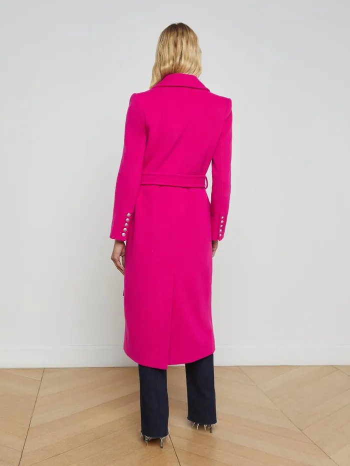 Women L039Agence Blazers and Jackets New Olina Coat Berry Pink Women L039Agence Blazers and Jackets New Olina Coat Berry Pink