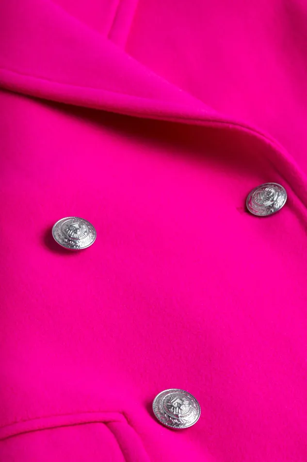 Women L039Agence Blazers and Jackets New Olina Coat Berry Pink Women L039Agence Blazers and Jackets New Olina Coat Berry Pink