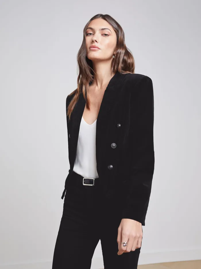 Women L039Agence Blazers and Jackets New Wayne Blazer Black