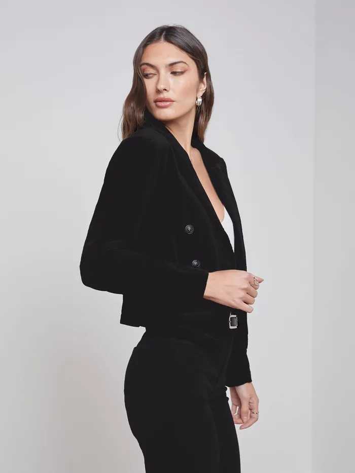 Women L039Agence Blazers and Jackets New Wayne Blazer Black Women L039Agence Blazers and Jackets New Wayne Blazer Black