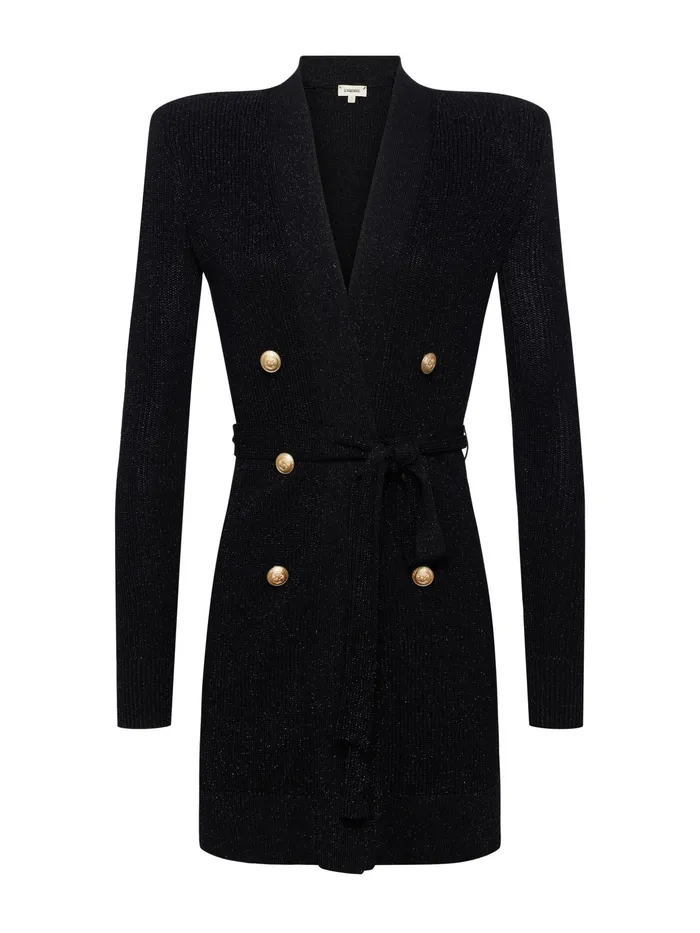 Women L039Agence Knitwear Noe DoubleBreasted Cardigan Black Women L039Agence Knitwear Noe DoubleBreasted Cardigan Black