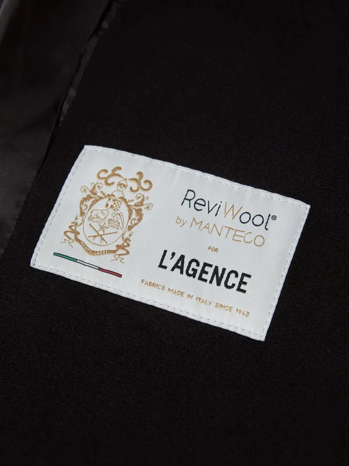 Women L039Agence Outerwear New Franco Coat Dark Chocolate Women L039Agence Outerwear New Franco Coat Dark Chocolate