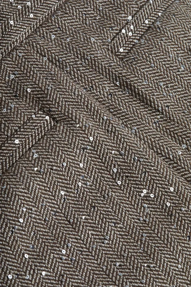 Women L039Agence Pants Livvy StraightLeg Trouser Oliveecru Chevron Women L039Agence Pants Livvy StraightLeg Trouser Oliveecru Chevron