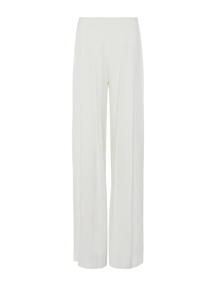 Women L039Agence Pants Nova Pleated WideLeg Pant Ivory Women L039Agence Pants Nova Pleated WideLeg Pant Ivory