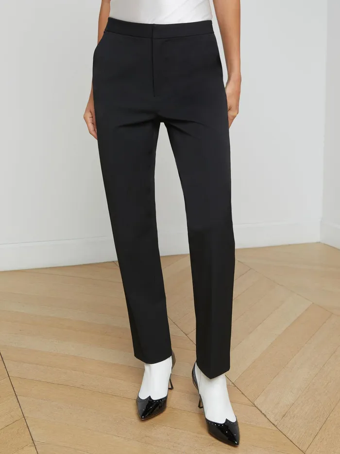 Women L039Agence Pants Rebel Trouser Black Women L039Agence Pants Rebel Trouser Black