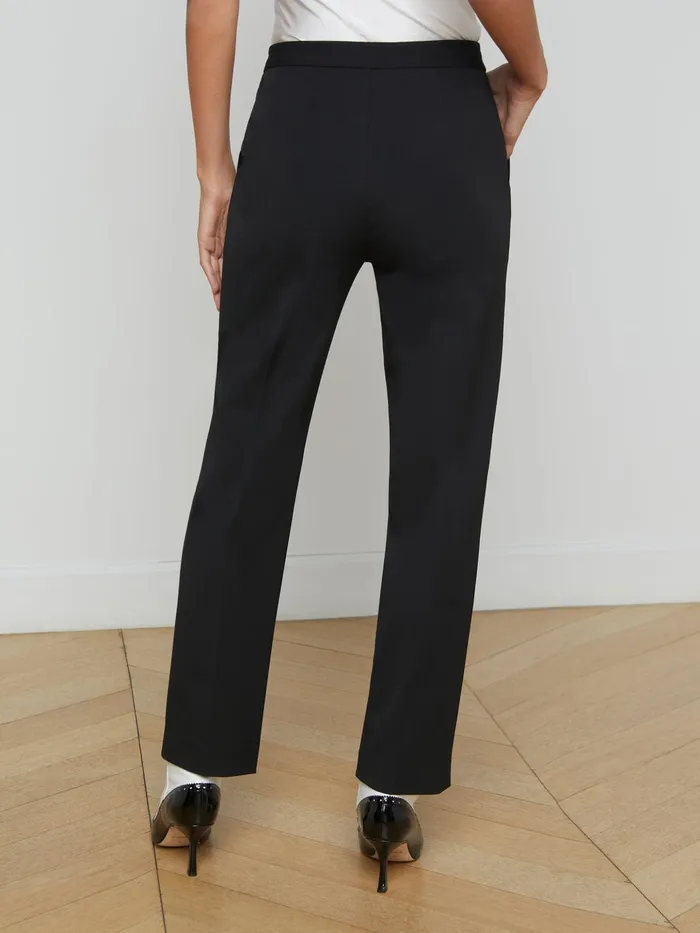 Women L039Agence Pants Rebel Trouser Black Women L039Agence Pants Rebel Trouser Black