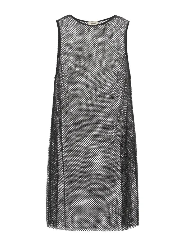 Women L039Agence Swimwear Angela Mesh CoverUp Dress Black Women L039Agence Swimwear Angela Mesh CoverUp Dress Black