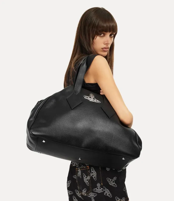 Women Large Yasmine Handbag Black Vivienne Westwood Handbags