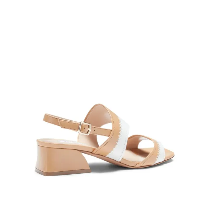 Women Leather Sandal Natural Fratelli Rossetti Sandals