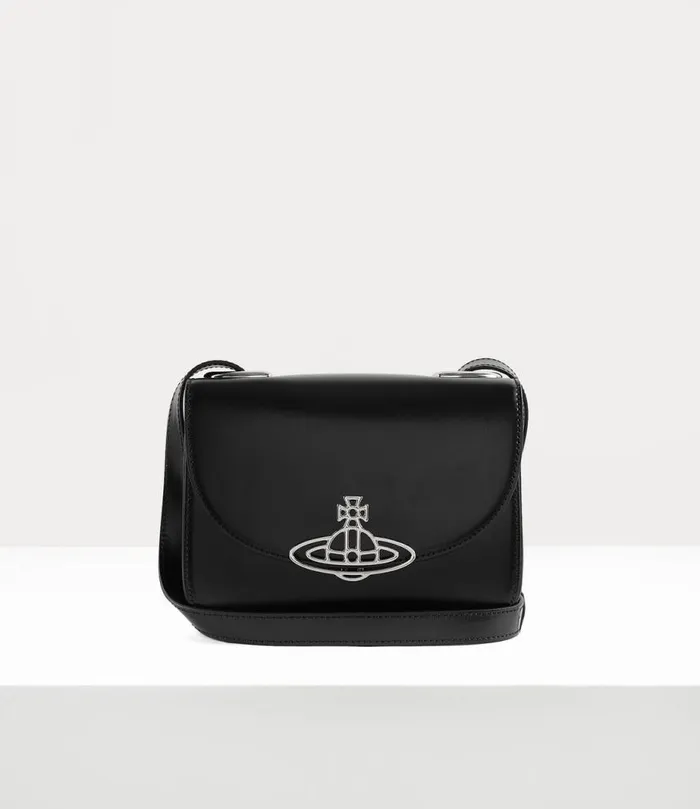 Women Linda Crossbody Bag Black Vivienne Westwood Crossbody Bags