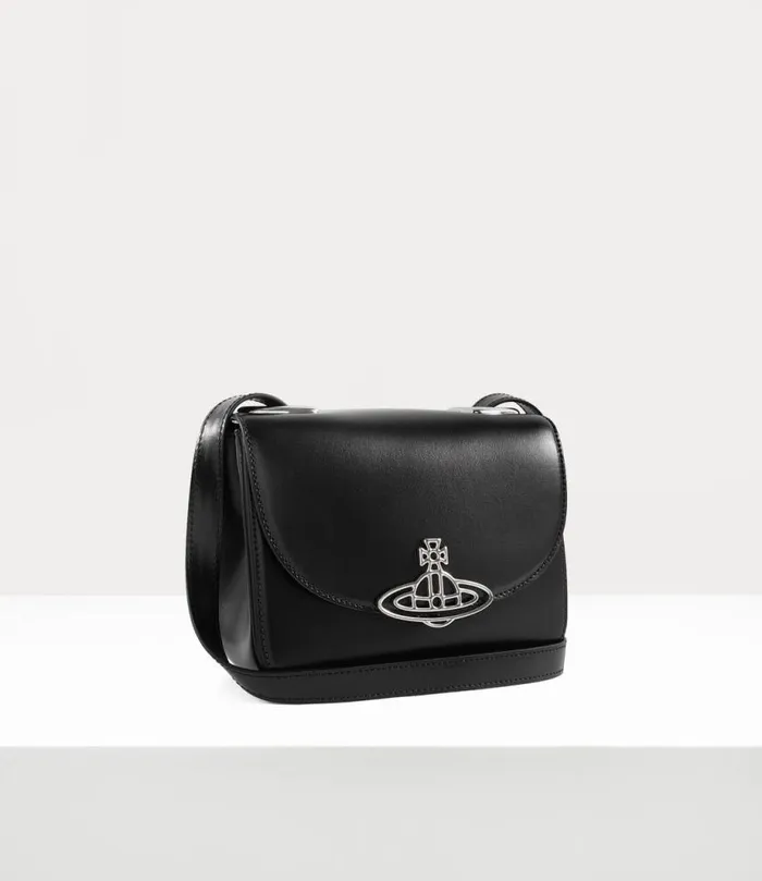 Women Linda Crossbody Bag Black Vivienne Westwood Crossbody Bags