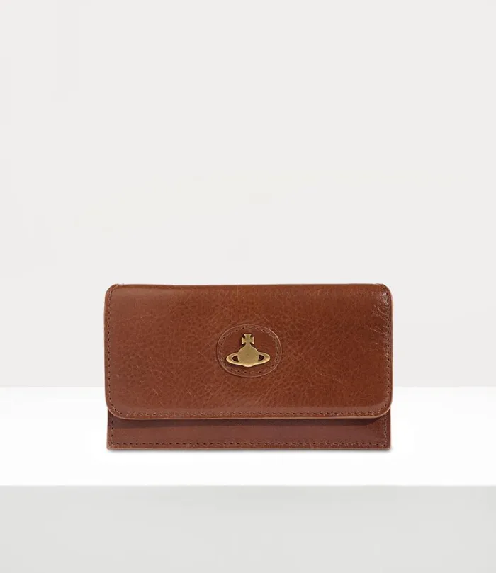 Women Long Card Holder Tan Vivienne Westwood Wallets And Purses