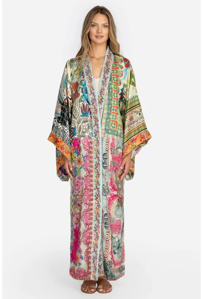 Women Long Kimono Multi Johnny Was Kimonos