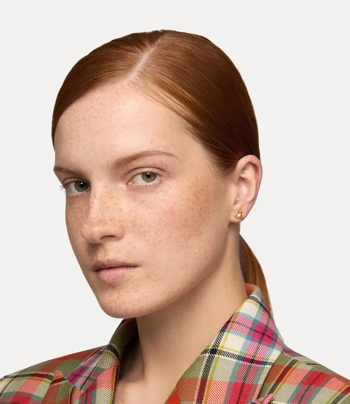 Women Lorelei Stud Earrings Gold Vivienne Westwood Classic Styles Women Lorelei Stud Earrings Gold Vivienne Westwood Classic Styles