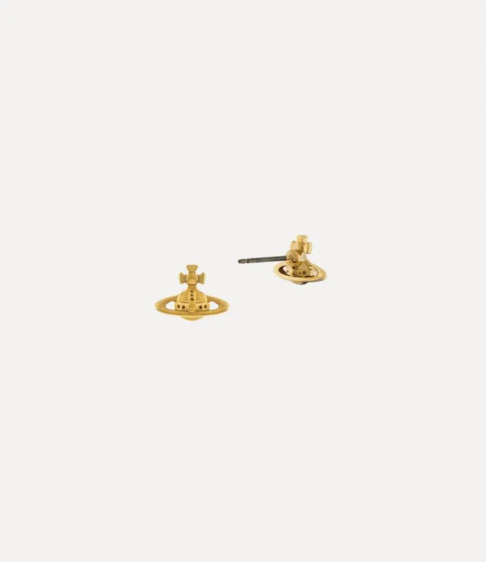 Women Lorelei Stud Earrings Gold Vivienne Westwood Classic Styles Women Lorelei Stud Earrings Gold Vivienne Westwood Classic Styles