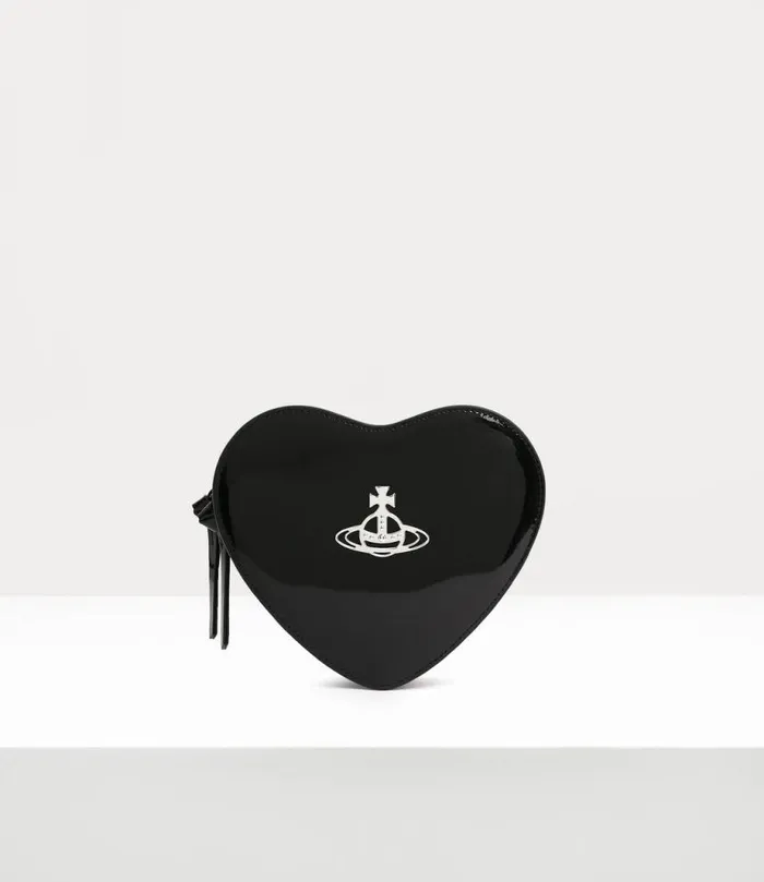 Women Louise Heart Crossbody Bag Black Vivienne Westwood Crossbody Bags