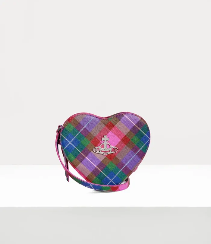 Women Louise Heart Crossbody Bag Candytartan Vivienne Westwood Crossbody Bags