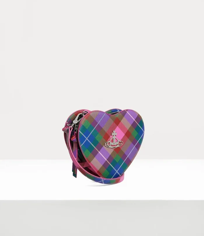 Women Louise Heart Crossbody Bag Candytartan Vivienne Westwood Crossbody Bags Women Louise Heart Crossbody Bag Candytartan Vivienne Westwood Crossbody Bags