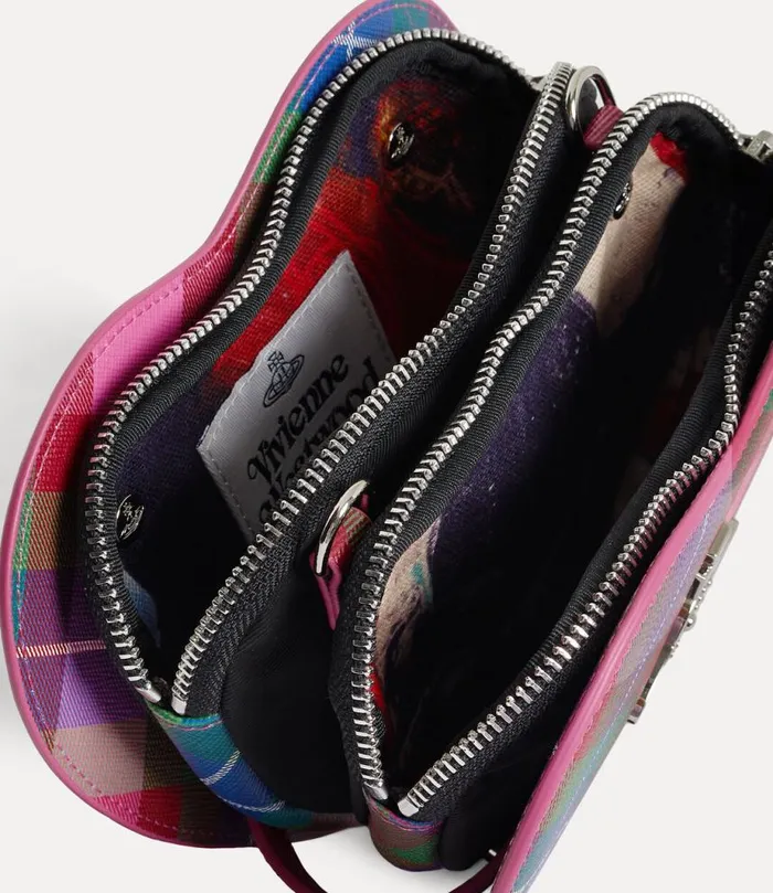 Women Louise Heart Crossbody Bag Candytartan Vivienne Westwood Crossbody Bags Women Louise Heart Crossbody Bag Candytartan Vivienne Westwood Crossbody Bags