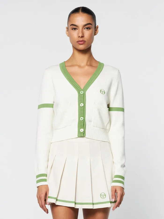 Women Loungewear Sergio Tacchini Lucia Knit Cardigan Gardenia