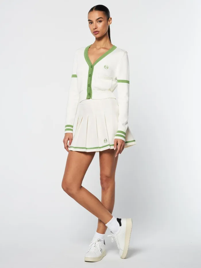 Women Loungewear Sergio Tacchini Lucia Knit Cardigan Gardenia