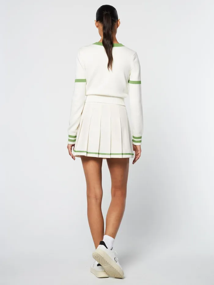 Women Loungewear Sergio Tacchini Lucia Knit Cardigan Gardenia