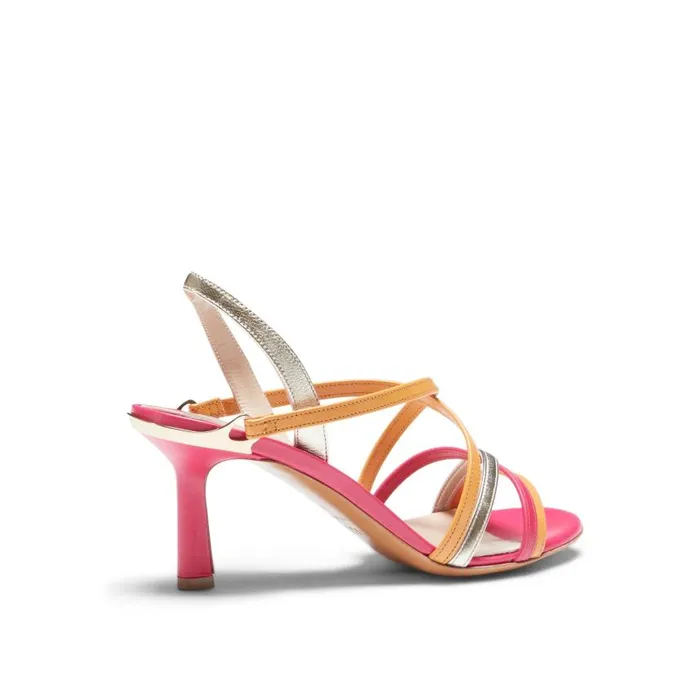 Women Magenta Sandal Mango Fratelli Rossetti Sandals