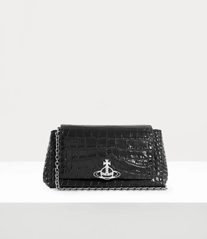 Women Medium Hazel Handbag Black Vivienne Westwood The Hazel Women Medium Hazel Handbag Black Vivienne Westwood The Hazel