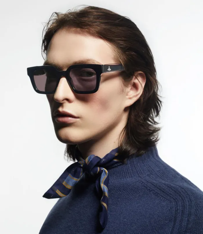 WomenMen Cary Black Vivienne Westwood Sunglasses
