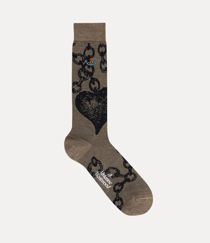 WomenMen Chain Sock Sand Vivienne Westwood Socks And Tights