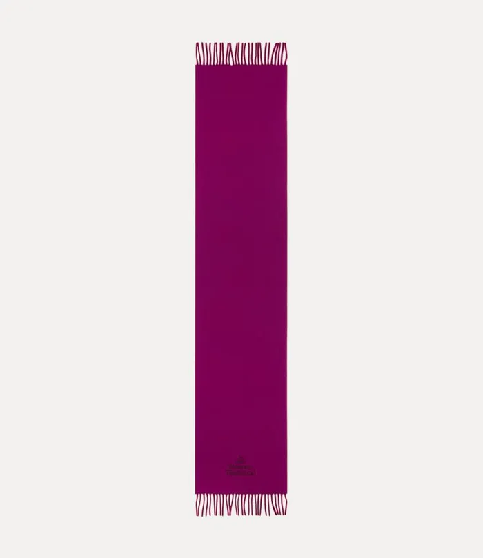 WomenMen Embroidered Scarf Fuchsia Vivienne Westwood Scarves And Ponchos