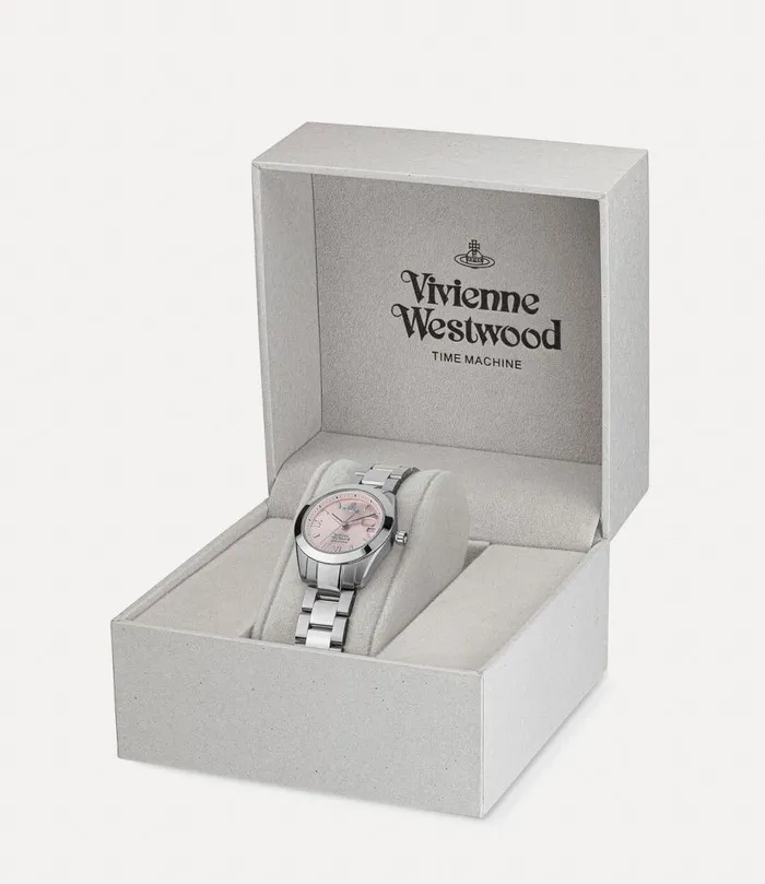 WomenMen Fenchurch Watch Silverpink Vivienne Westwood Watches WomenMen Fenchurch Watch Silverpink Vivienne Westwood Watches