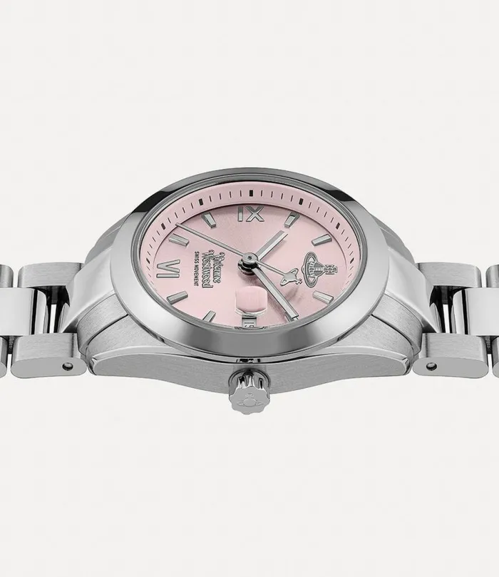 WomenMen Fenchurch Watch Silverpink Vivienne Westwood Watches WomenMen Fenchurch Watch Silverpink Vivienne Westwood Watches