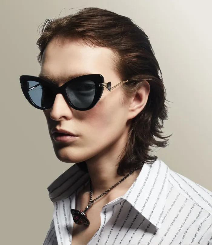 WomenMen Liza Black Vivienne Westwood Sunglasses WomenMen Liza Black Vivienne Westwood Sunglasses