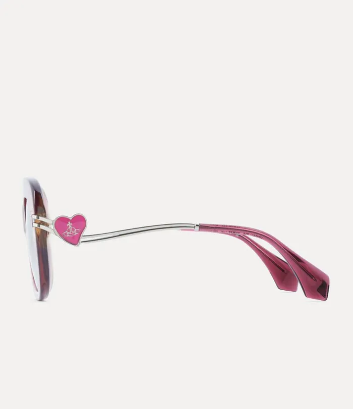WomenMen Pamela Red Vivienne Westwood Sunglasses WomenMen Pamela Red Vivienne Westwood Sunglasses