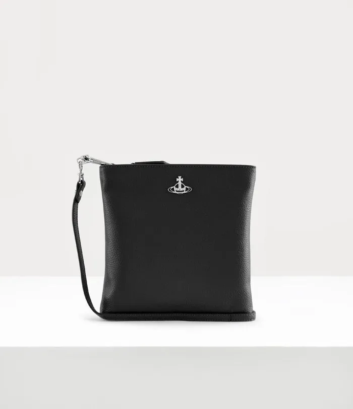 WomenMen Squire New Square Crossbody Black Vivienne Westwood Crossbody Bags