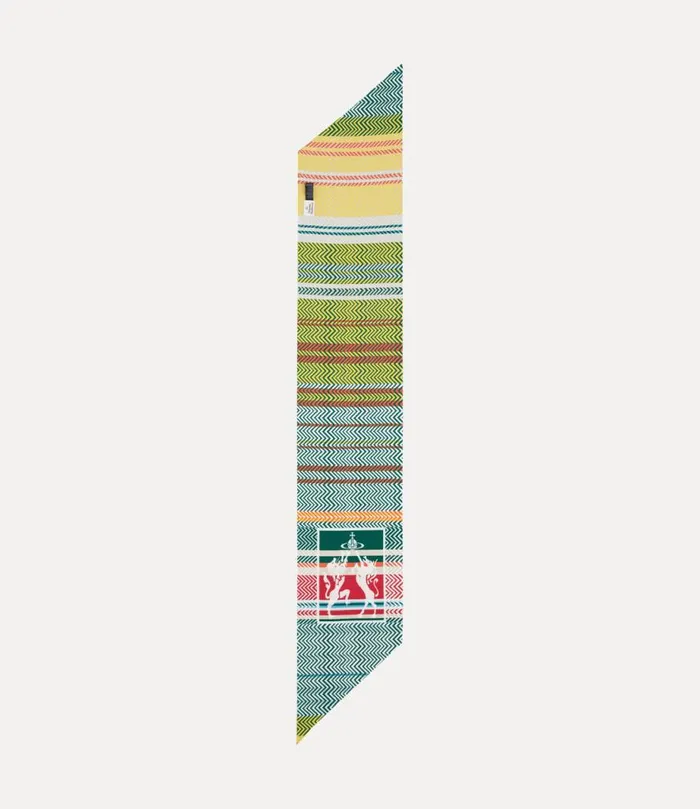 WomenMen Two Point Scarf Green Vivienne Westwood Scarves And Ponchos