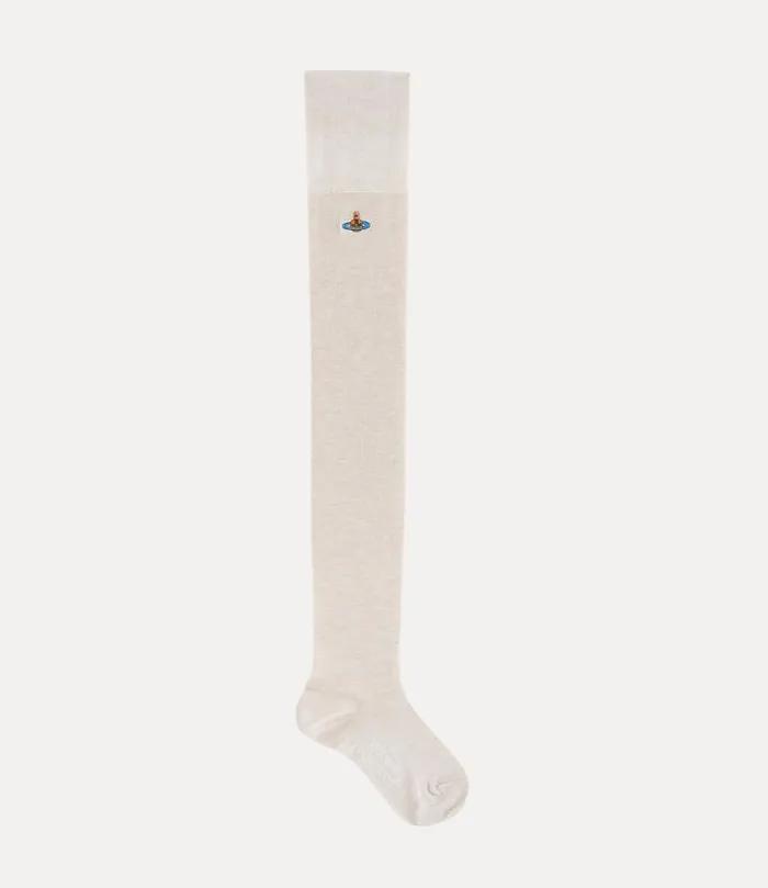 WomenMen Uni Over The Knee Sock Pearl Vivienne Westwood Socks And Tights