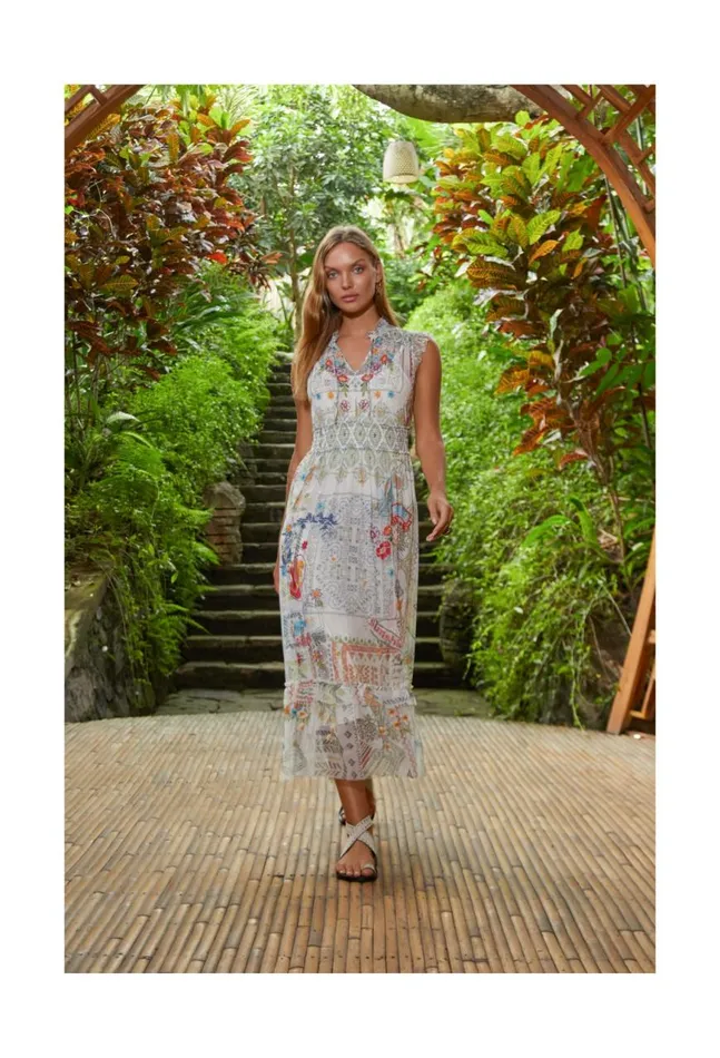Women Merida Mesh Dress Multi Johnny Was Dresses