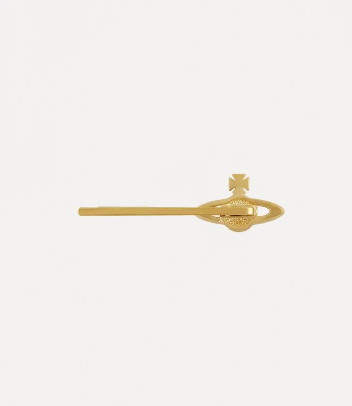 Women Mini Bas Relief Bobby Pin Goldlightcoloradotopazcrystal Vivienne Westwood Other Jewellery Women Mini Bas Relief Bobby Pin Goldlightcoloradotopazcrystal Vivienne Westwood Other Jewellery
