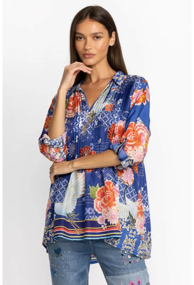 Women Pajaro Coddi Tunic Pajaro Johnny Was Tops