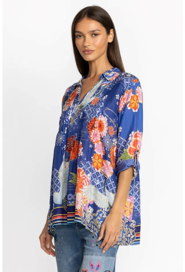 Women Pajaro Coddi Tunic Pajaro Johnny Was Tops